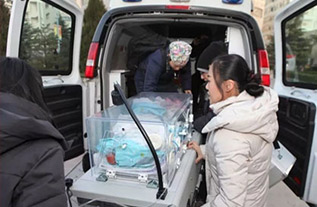 登封市妇婴监护型护送